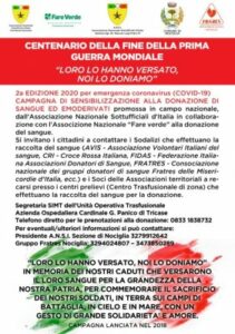 65a2a1a3-7079-4a8a-9422-b1d1fb1aded1-719x1024-1-211x300 Loro lo hanno versato, noi lo doniamo 2^ Edizione 2020 - era il 24 novembre 2020