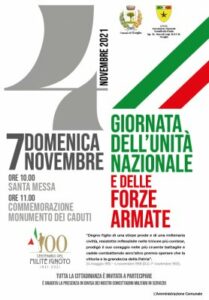 9bdead40-fe47-4bc0-90c1-18a05f7cb57f-2-209x300 Era il 7 Novembre 2021 - 4 Novembre Giorno dell'Unità Nazionale e delle Forze Armate - Centenario del Milite Ignoto