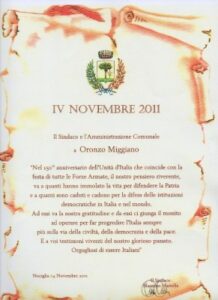 ORONZO_MIGGIANO_ATT003-218x300 Deceduto l'ultimo Reduce della 2^ Guerra Mondiale a Nociglia.  era il 12 gennaio 2020